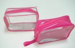 transparent pvc cosmetic bag