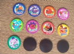 Colorful Paper Fridge Magnet for Children